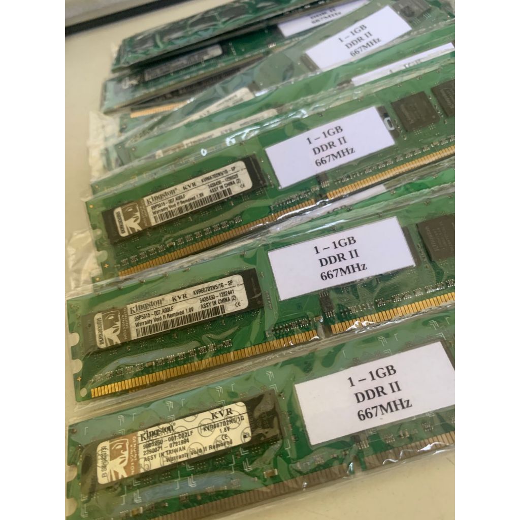 Memória Ram 1gb Kingston Ddr2 667mhz