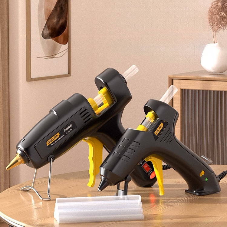 Pistola de Cola Quente Grande 127V/220V - Ferramenta Ideal para Artesanato com Secagem Rápida