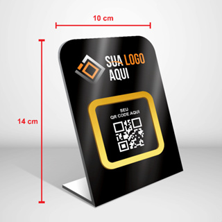 Placa Pix de Mesa Personalizada PVC 10x14 em Oferta na Shopee