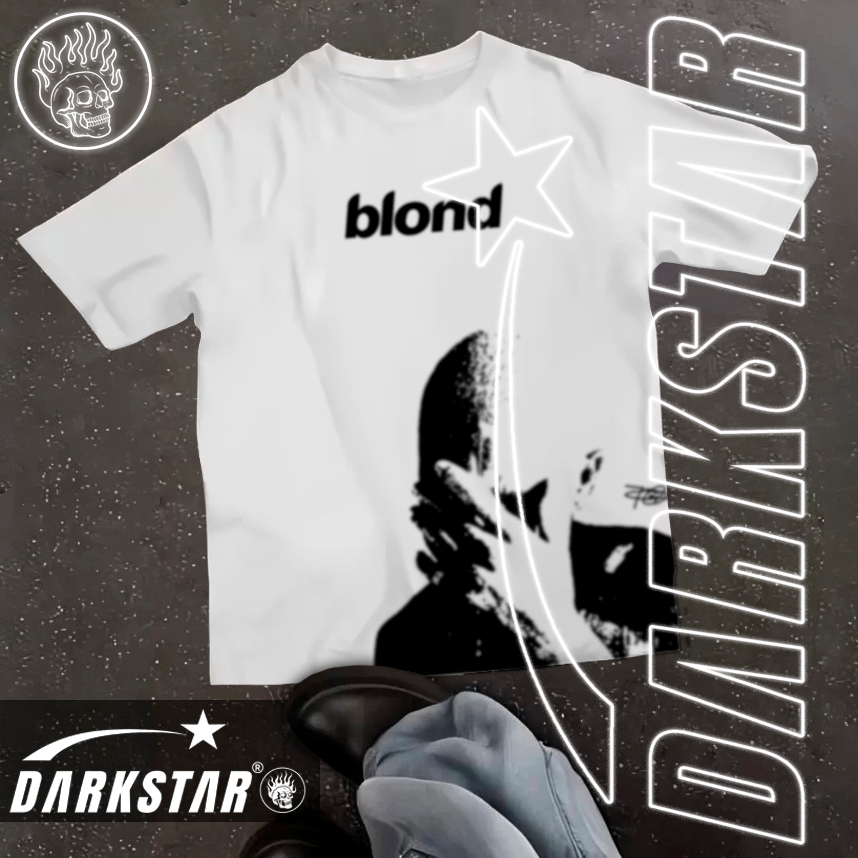 *VALOR PROMOCIONAL* Camisa Camiseta T-Shirt Premium 100% algodão DARKSTAR "Blond Frank Ocean Vector" em Oferta na Shopee