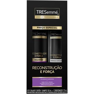 Kit Shampoo 350ml + Condicionador 175ml Tresemmé Reconstrução e Força em Oferta na Shopee