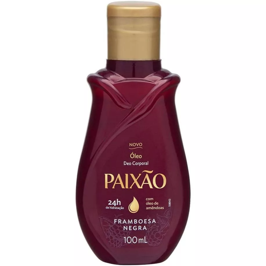 Óleo Corporal Paixão Framboesa Negra 100ml
