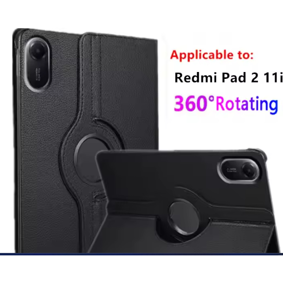 Capa Giratória  Para Tablet Redmi Pad 2 /11 Polegadas  +Caneta+Película