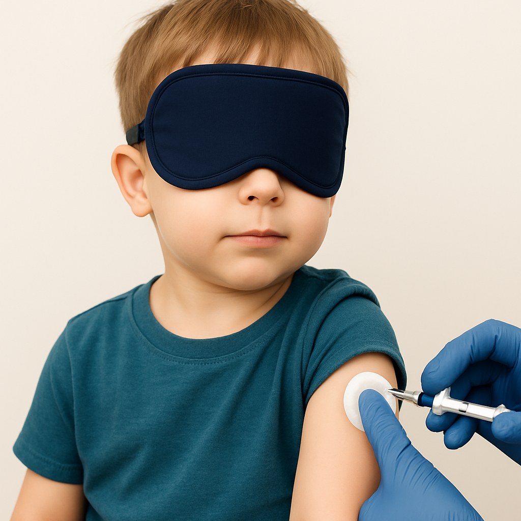 Máscara Para Dormir Tapa Olhos em Poliéster! Desperte para o Conforto Absoluto Unissex Utilidades