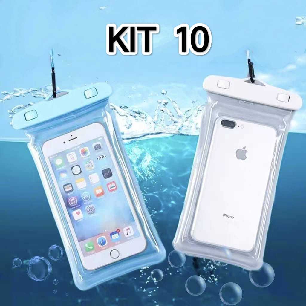 Capa Bolsa Prova Dágua Impermeável Celular