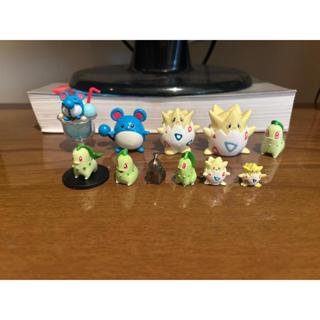 Bonecos Figure Pokemon - Marill, Togepi e Chikorita - Johto em Oferta na Shopee