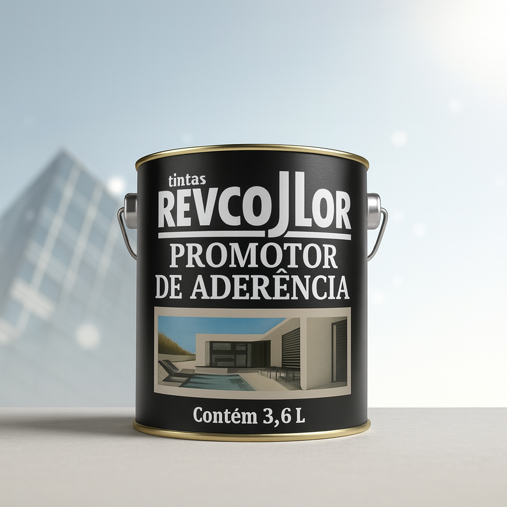 Promotor de Aderência 3,6Lpara Revestimentos Diversos Preparador de Superfície para Impermeabilizante
