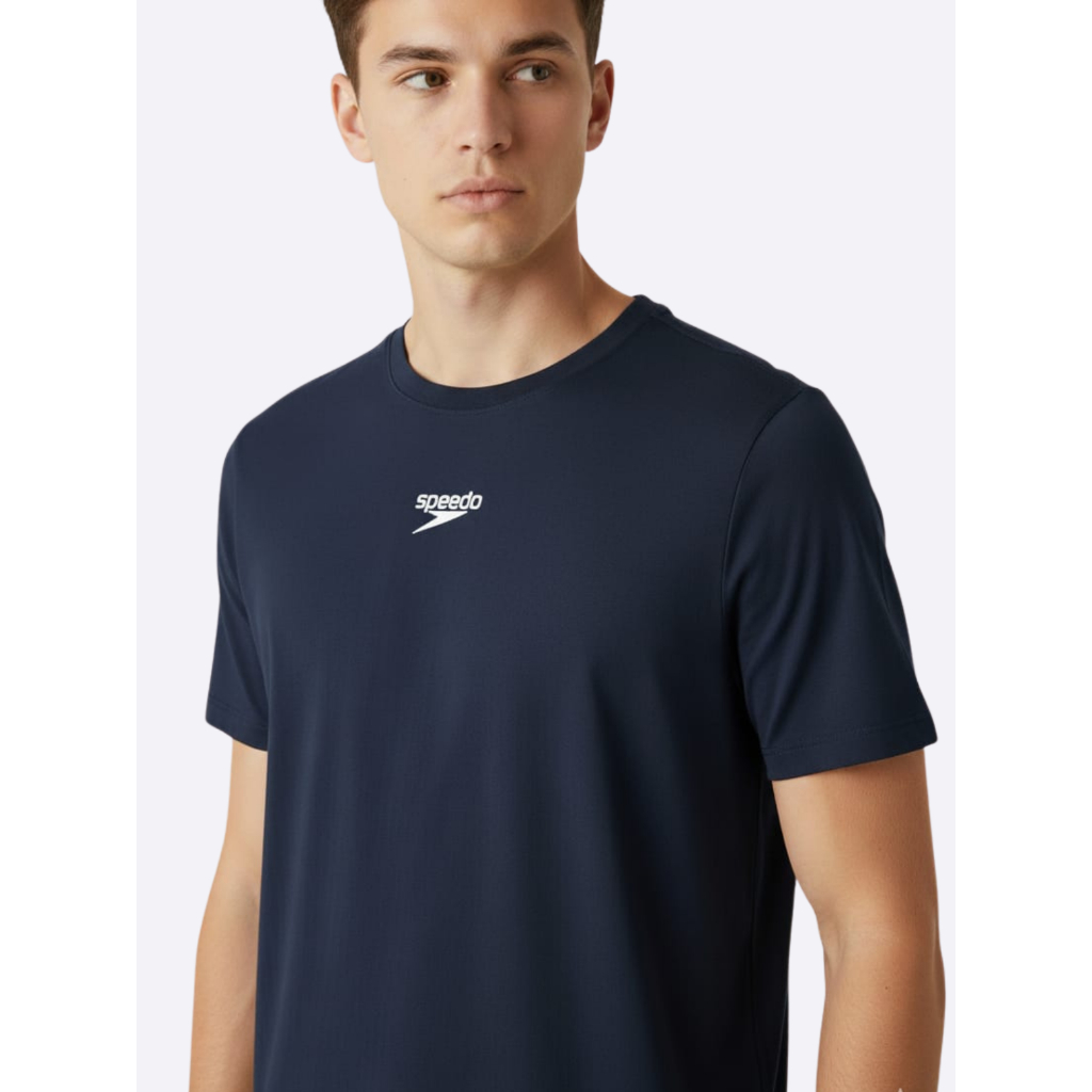 Camiseta Speedo Masculina Academia Dry Fit Interlock Basic