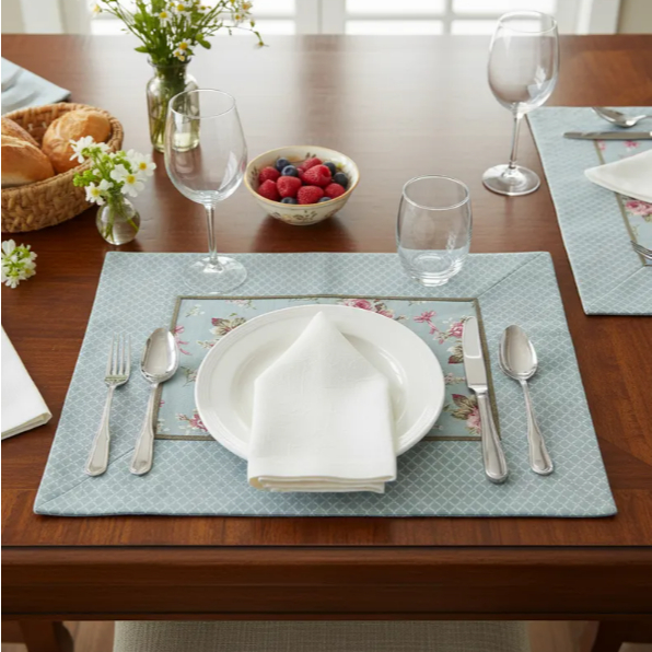 Serviço Americano Vários Bordado Decoração Cozinha