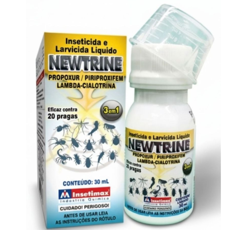 Newtrine Eficaz Contra 20 Tipos de Insetos - Insetimax em Oferta na Shopee