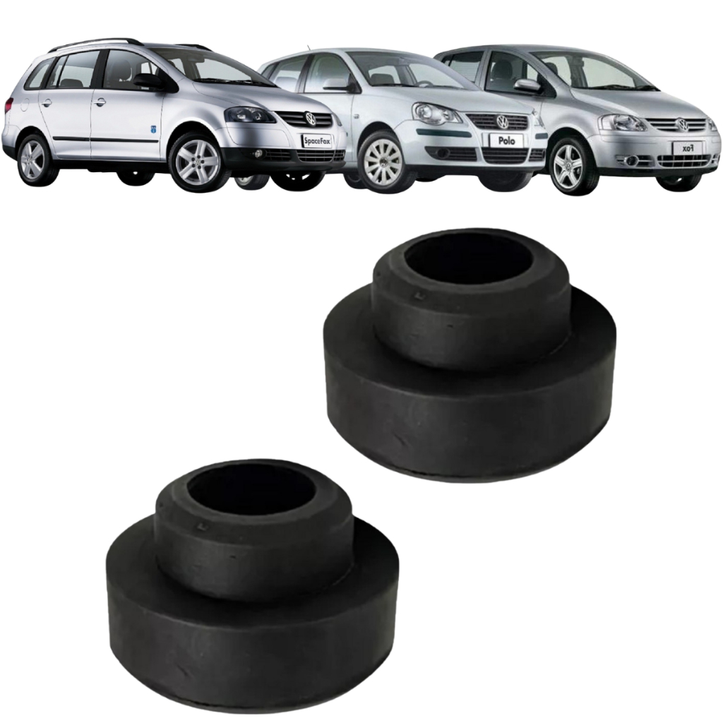 Kit Par Calço Especial Mola Traseira Fox Polo Golf Spacefox 2004 2005 2006 2007 2008 2009 2010 2011 2012 2013 2014 2015 em Oferta na Shopee