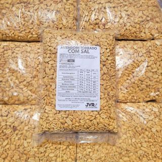 2Kg Amendoim Torrado Natural 100% (Com Sal) - Envio Rápido em Oferta na Shopee