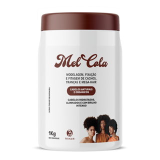 Mel Cola Trihair - Mel Natural P/ Definição, Modelação e Fixação de Cachos - Cruelty Free em Oferta na Shopee