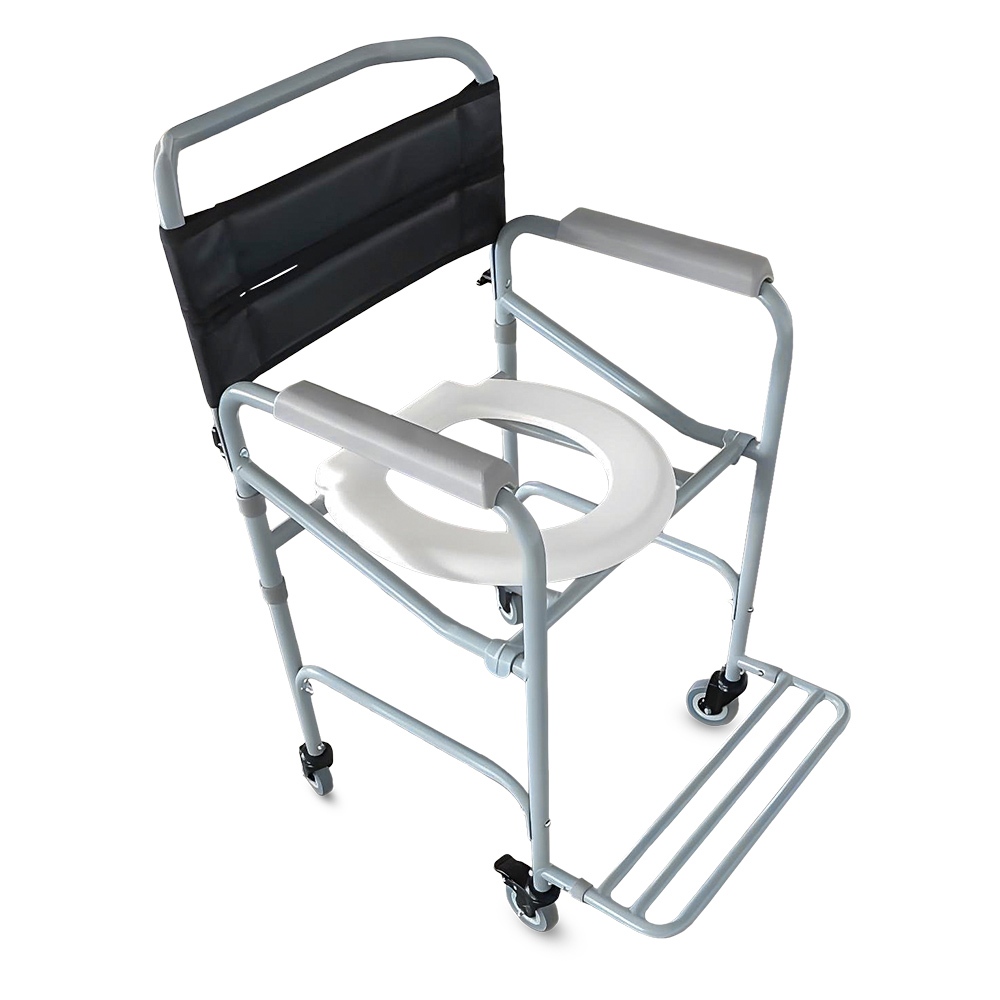 Cadeira De Banho Idoso Aço Desmontável Até 120kg Hidrolight
