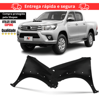 Paralama Hilux Pick-up 2012 2013 2014 2015 Com Pisca Furo em Oferta na Shopee