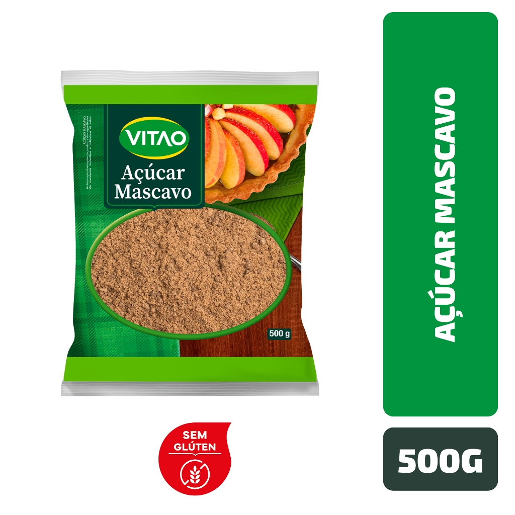 Açúcar Mascavo Vitao 500 g