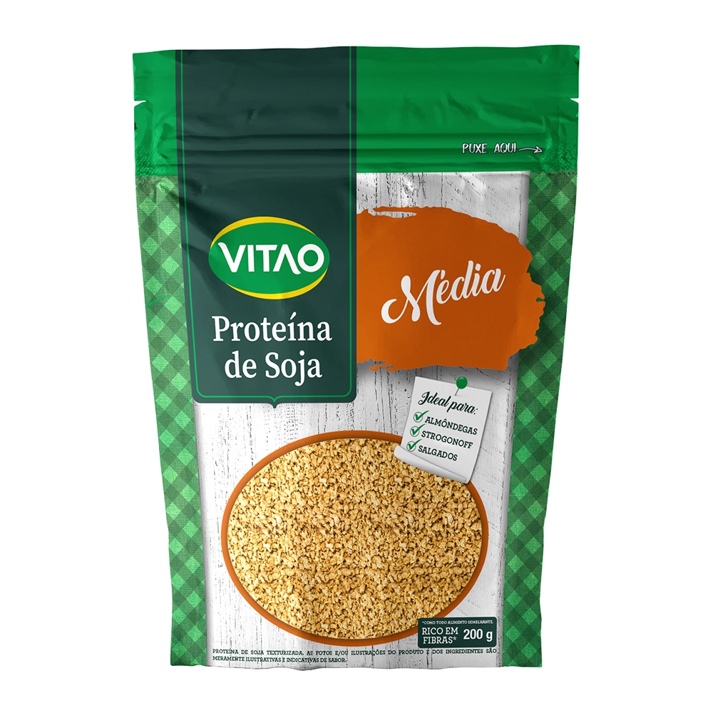Detalhes do Proteína de Soja Vitao 200 g