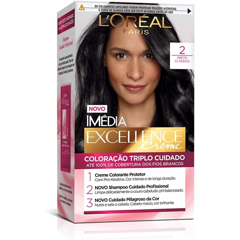 Tinta De Cabelo Imédia Excellence 2.0 Cor De Estrelas em Oferta na Shopee