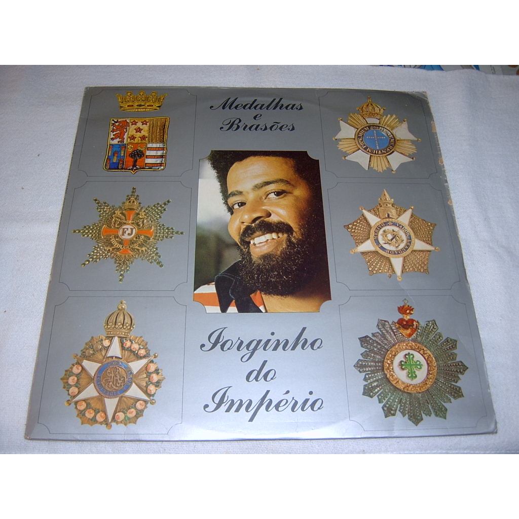 Lp Jorginho Do Império - Medalhas E Brasões | 1977 SAMBA RAIZ C/ ENCARTE