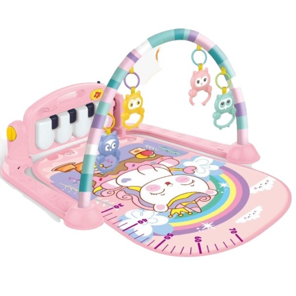 Tapete de atividades interativo musical- Rosa