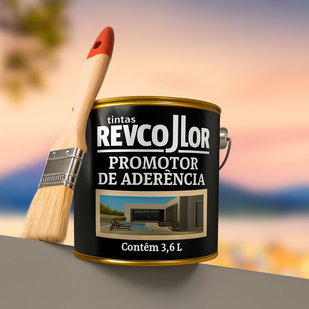 Promotor de Aderência 3,6L Melhor Aderência Para Azulejo Madeira E Concreto