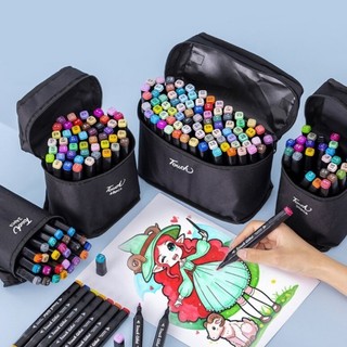 Canetinha Touch Para Colorir Ponta Dupla 24 Cores/MARCADOR ARTISTICO DUAL TIP CARBON LINE…