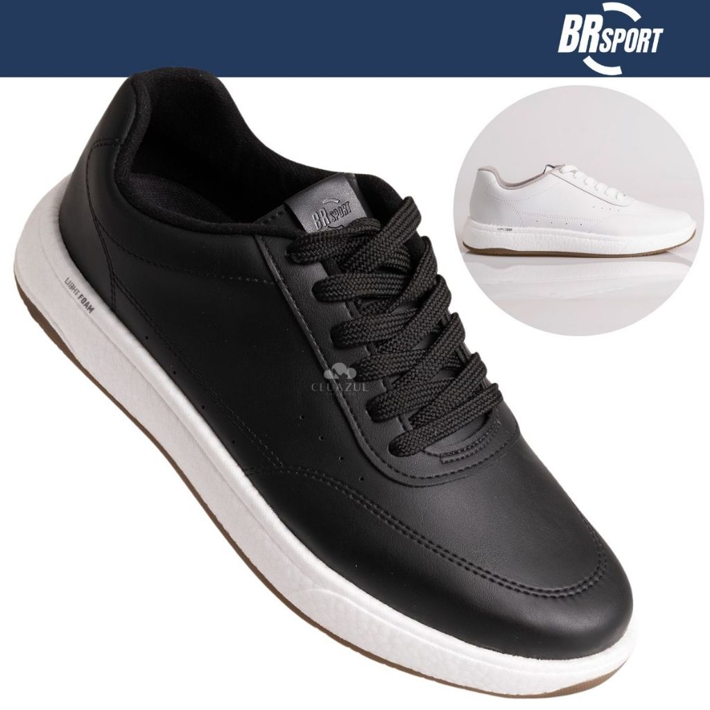 Sapatênis Masculino BR Sport Light Foam Conforto Dia em Oferta na Shopee