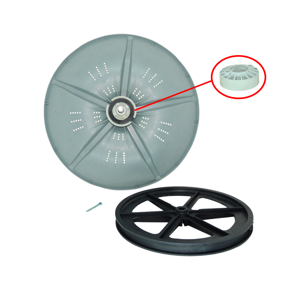 AGITADOR BATEDOR COM CUBO E COM POLIA TANQUINHO SUGGAR LAVAMAX ECO LAVAMATIC 10KG 11KG 12KG 13KG 14KG 15KG 16KG