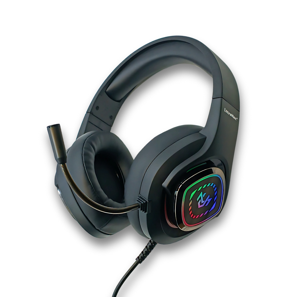 Fone De Ouvido Headset Gamer G11 Preto com Fio Profissional Led Rgb PC USB P2/P3 XBOX PS4 Notebook Vídeogame