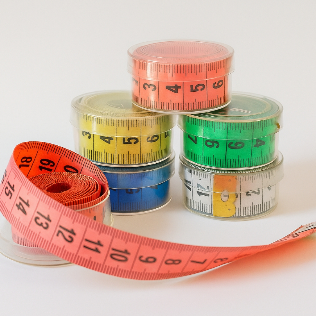 Fita Métrica Flexível Com Estojo Acrílico Redondo 150cm Variadas Uso Geral em Oferta na Shopee