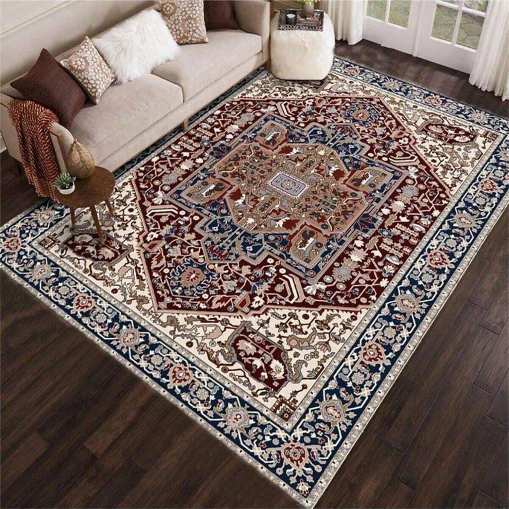 Tapete Belga 2x1,4 Para Sala Quartos Escritório Antiderrapante Luxuoso Moderno em Oferta na Shopee