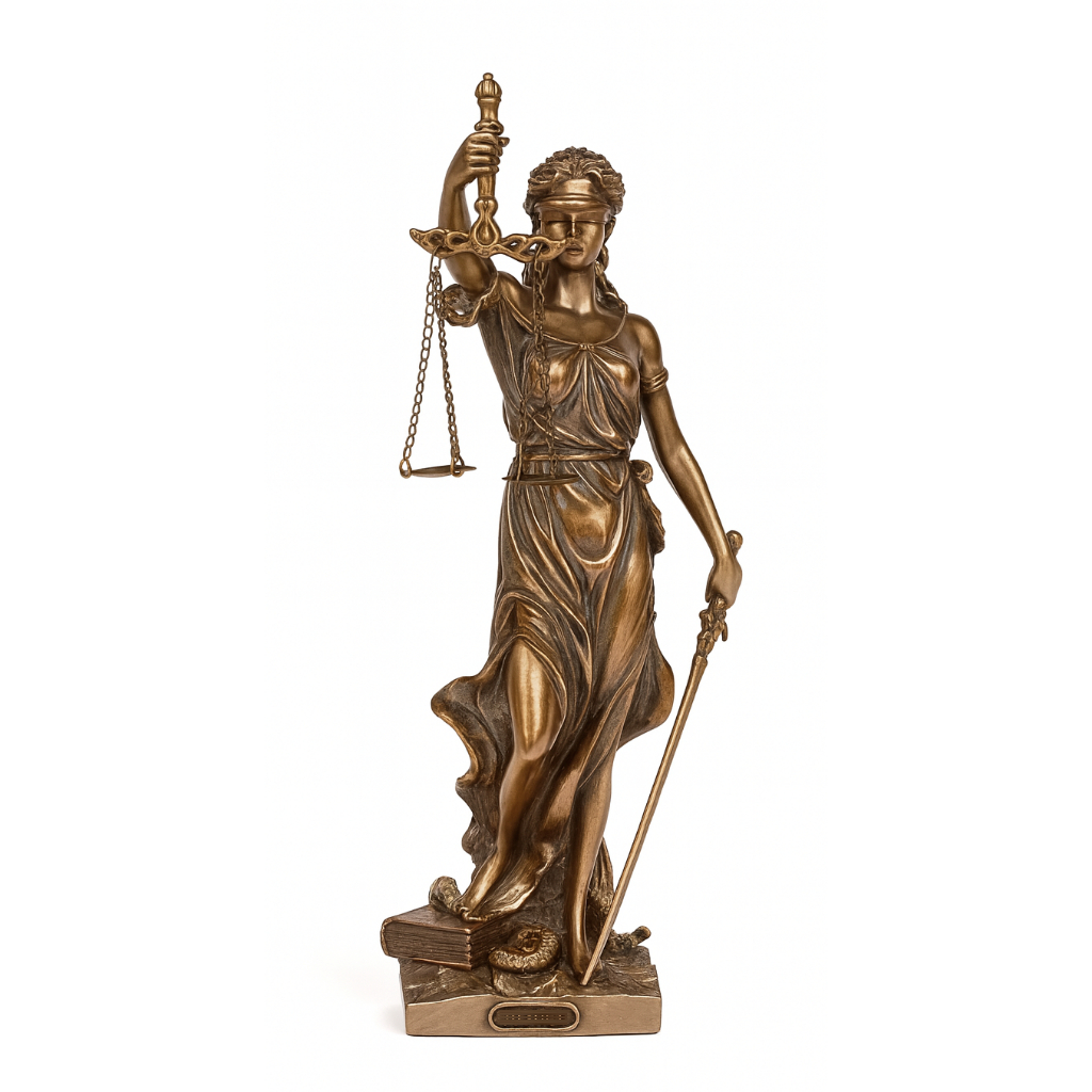 Estátua Dama Deusa Da Justiça Têmis - Studio Veronese