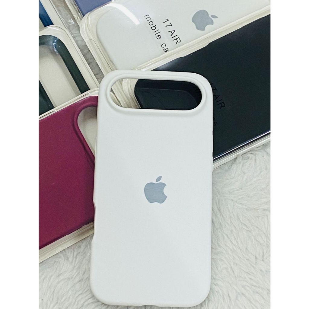 CAPA CAPINHA CASE PARA IPHONE 17 AIR  A SILICONE INTERIOR AVELUDADA COM CÂMERA ABERTA em Oferta na Shopee