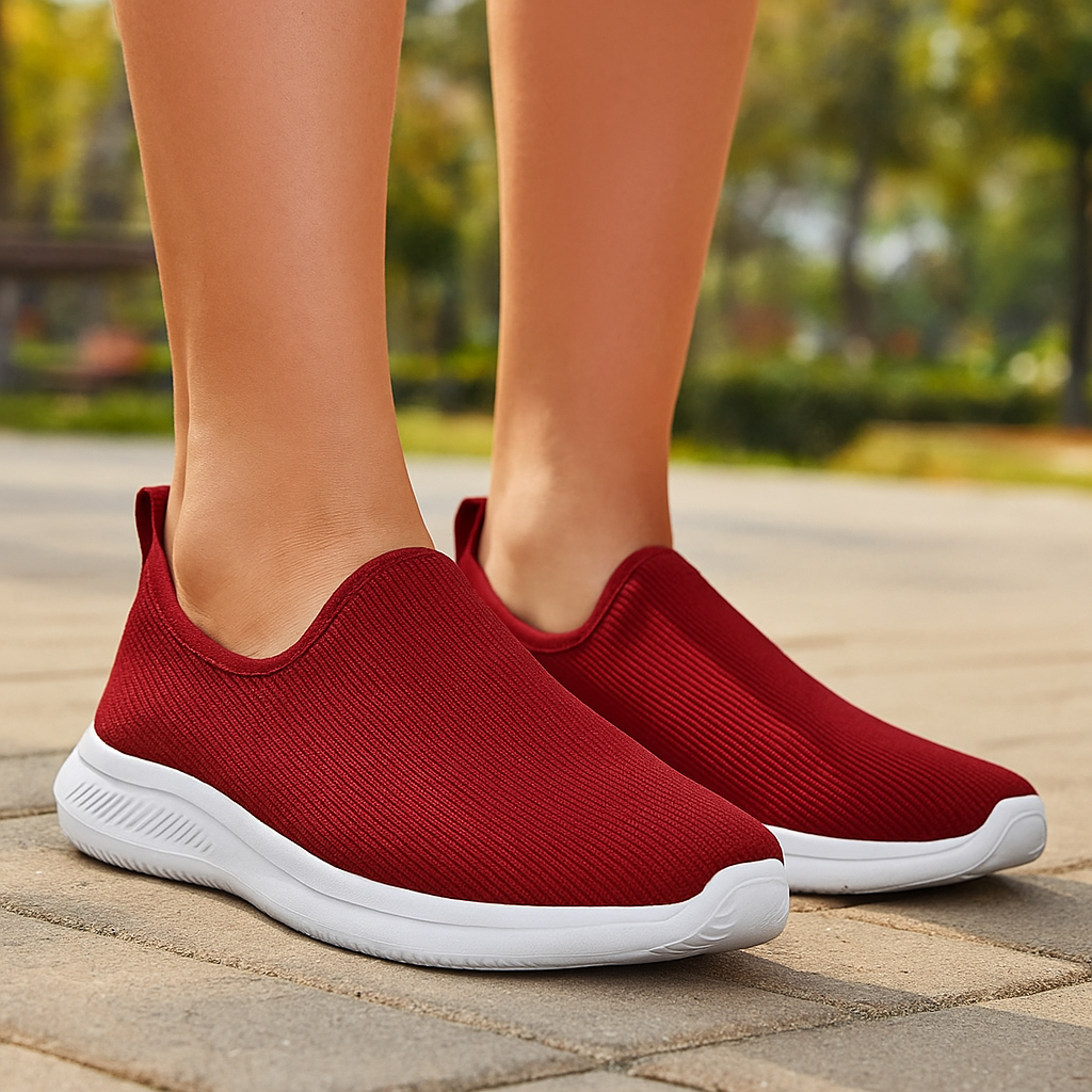 Tênis Feminino Meia Esportivo Casual para Caminhada Corrida Moderno Academia-Envio Imediato