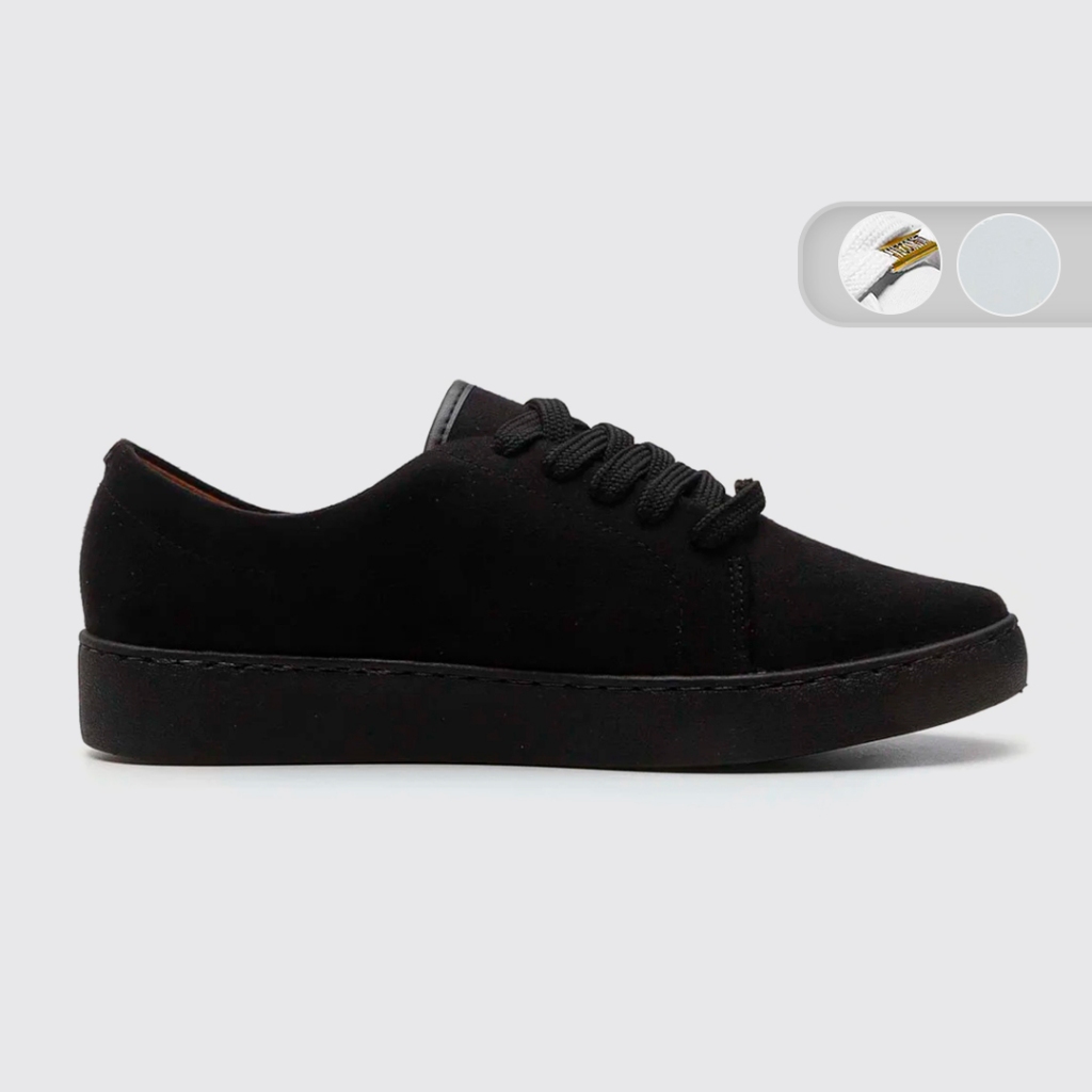 Tênis Feminino Casual Camurça e Nobuck Vizzano 1214205