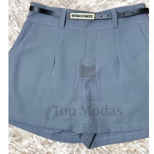 Short Alfaiataria Feminino com Cinto – Elegante, Versátil e Confortável