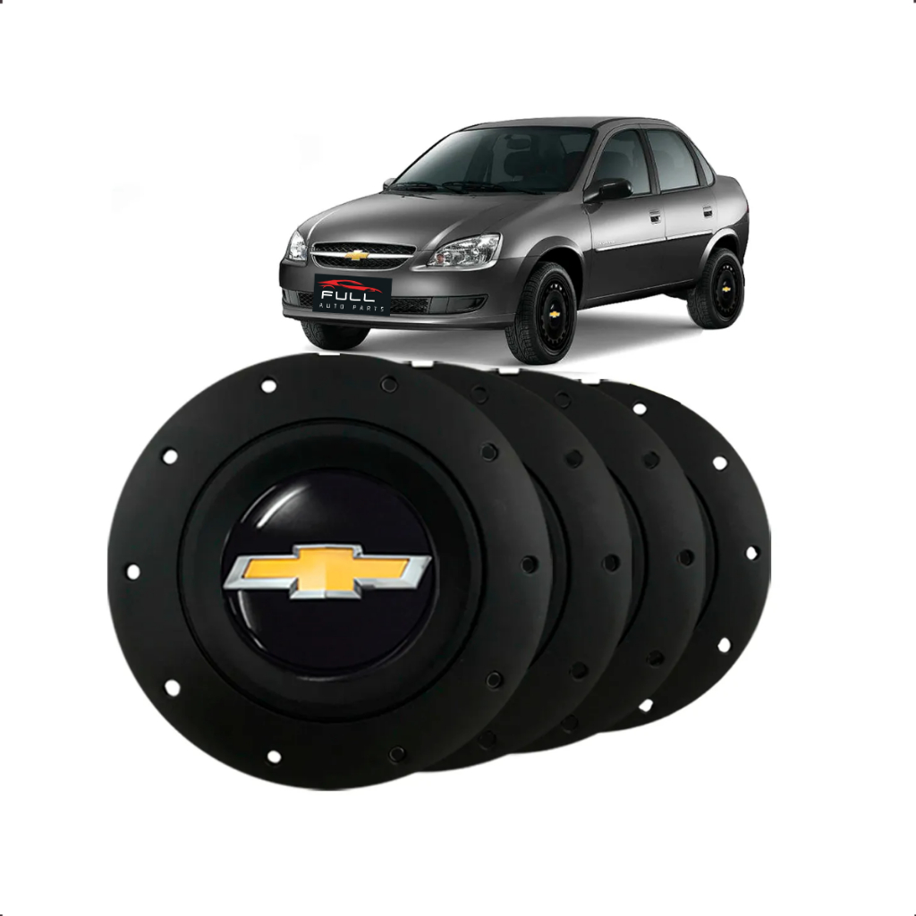 Jg 4 Calotas Original Gm Celta Corsa Aro 13 14 15 Amarok em Oferta na Shopee