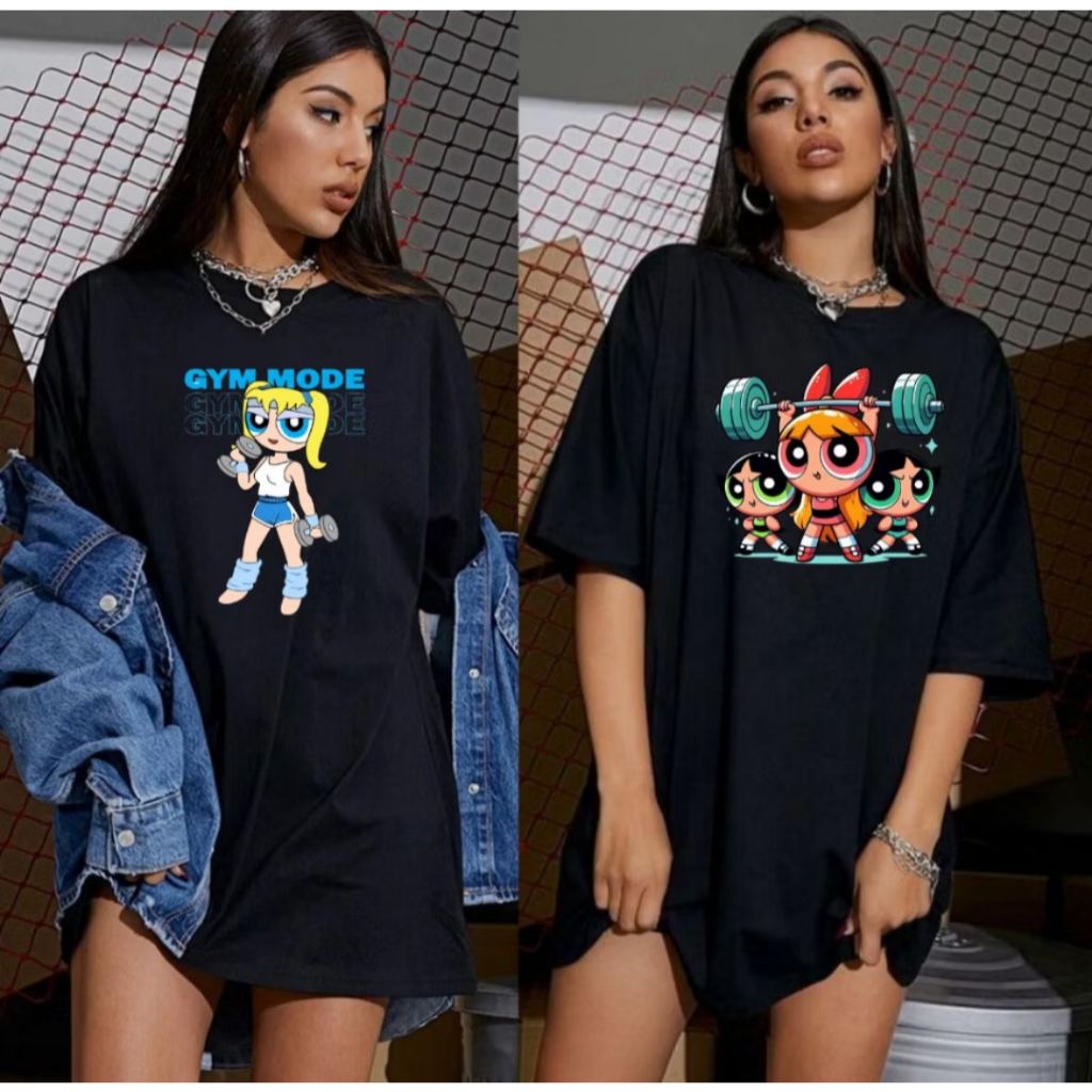 Kit 2 Camisetas Academia Feminina Blusa Treino Crossfit Corrida Algodão Premium Lançamento