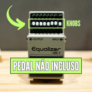 Knob Para Pedal Boss Equalizer Ge-7 - Kit Com 8 Peças em Oferta na Shopee