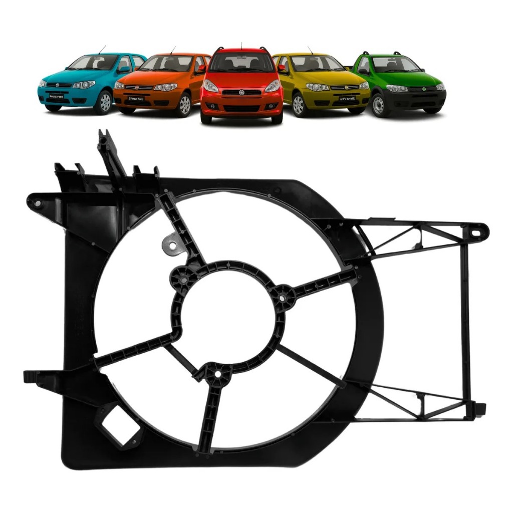 Defletor Ventoinha Palio Fire / Strada / Ideia Valeo em Oferta na Shopee
