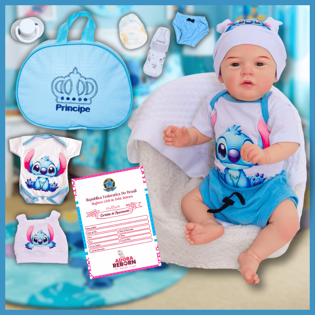 Bebê Reborn Menino Original Realista Silicone Com Bolsa Maternidade Envio Imediato - Variações