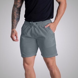 Short Mauricinho Bermuda Masculina Cintura De Elastico