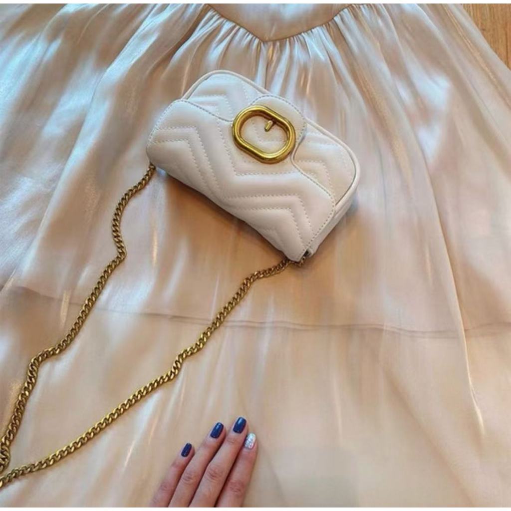 Bolsa Feminina Elegante Passeio Festa Alça Corrente em Oferta na Shopee