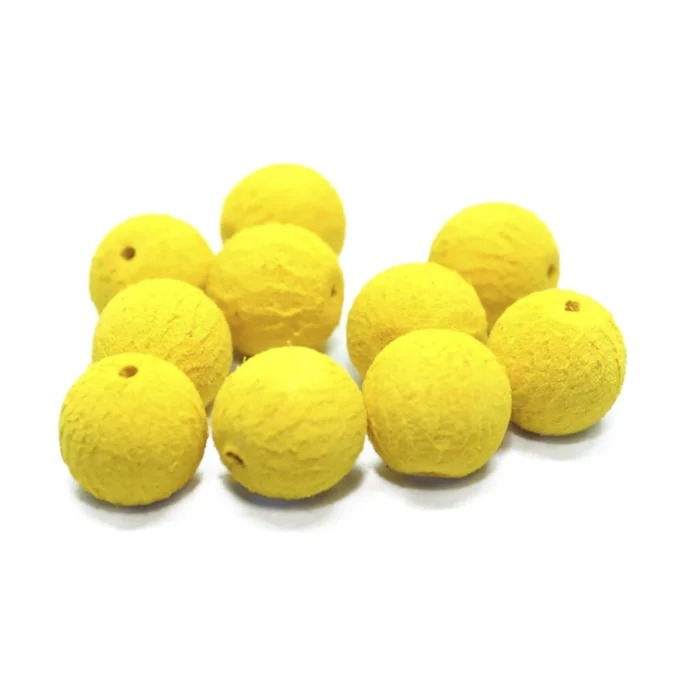 Flutuador de Eva Boleado Boias Barão para pesca de superfície - 9mm c/ 10 Unidades