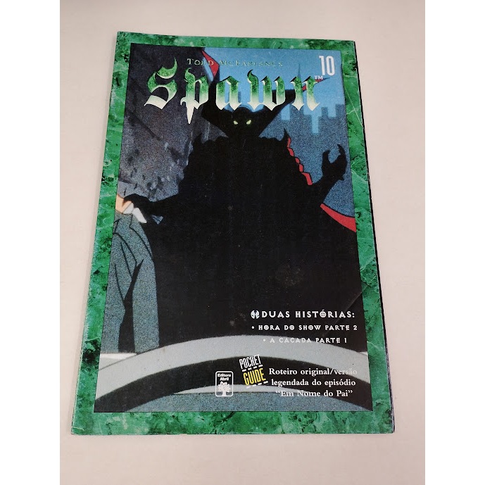 SPAWN SERIE ANIMADA 10 TODD MCFARLANE image ABRIL sem vhs com pocket guide rara witchblade darkness