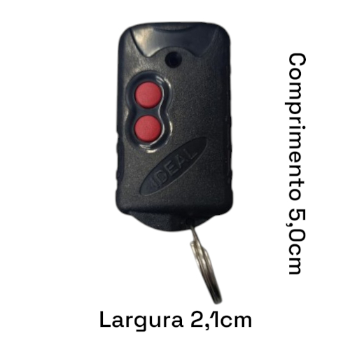 Controle compatível PPA RCG GAREN UNISYSTEM MKN AGL INTELBRAS 433MHZ - IdealSE  Modelo 5103