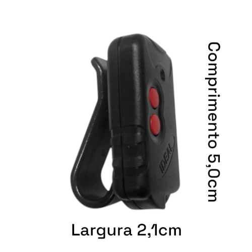 Controle compatível PPA RCG GAREN UNISYSTEM MKN AGL INTELBRAS 433MHZ - IdealSE  Modelo 5103c