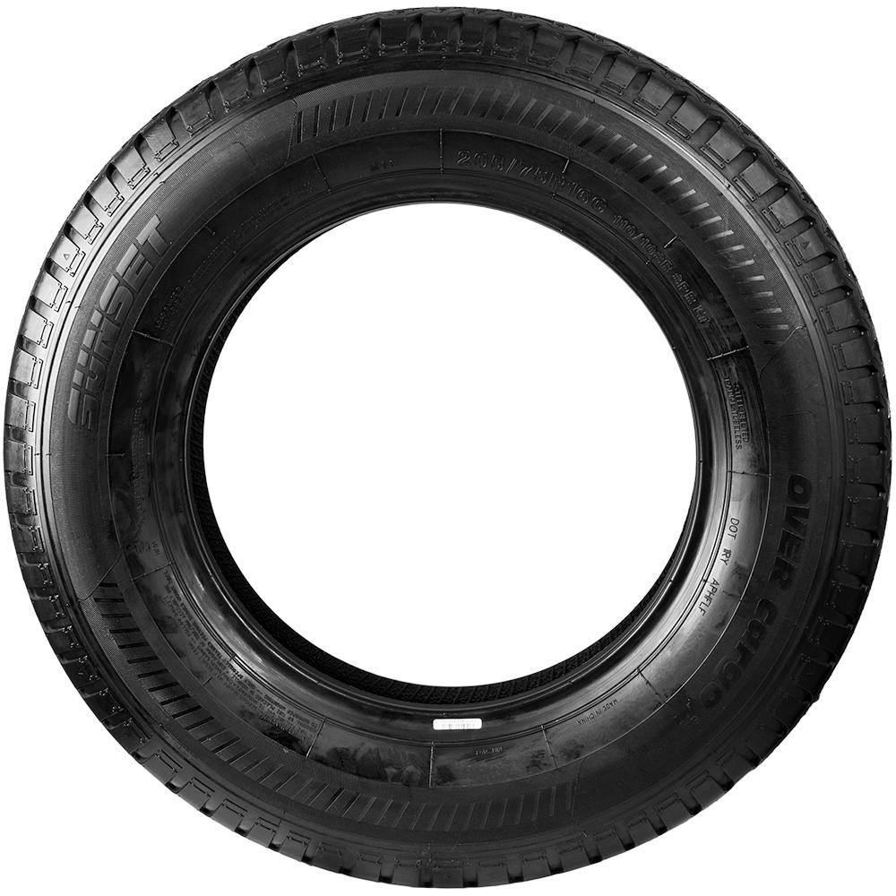 Detalhes do Kit 2 Pneus 185R14 C 8 Lonas 102/100R Over Cargo B3 Sunset