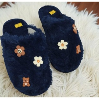 Pantufa de Pelúcia Com Enfeites coloridos Sortidos, Chinelo Confortável de Quarto Antiderrapante - Quentinho do 34 Ao 44 em Oferta na Shopee
