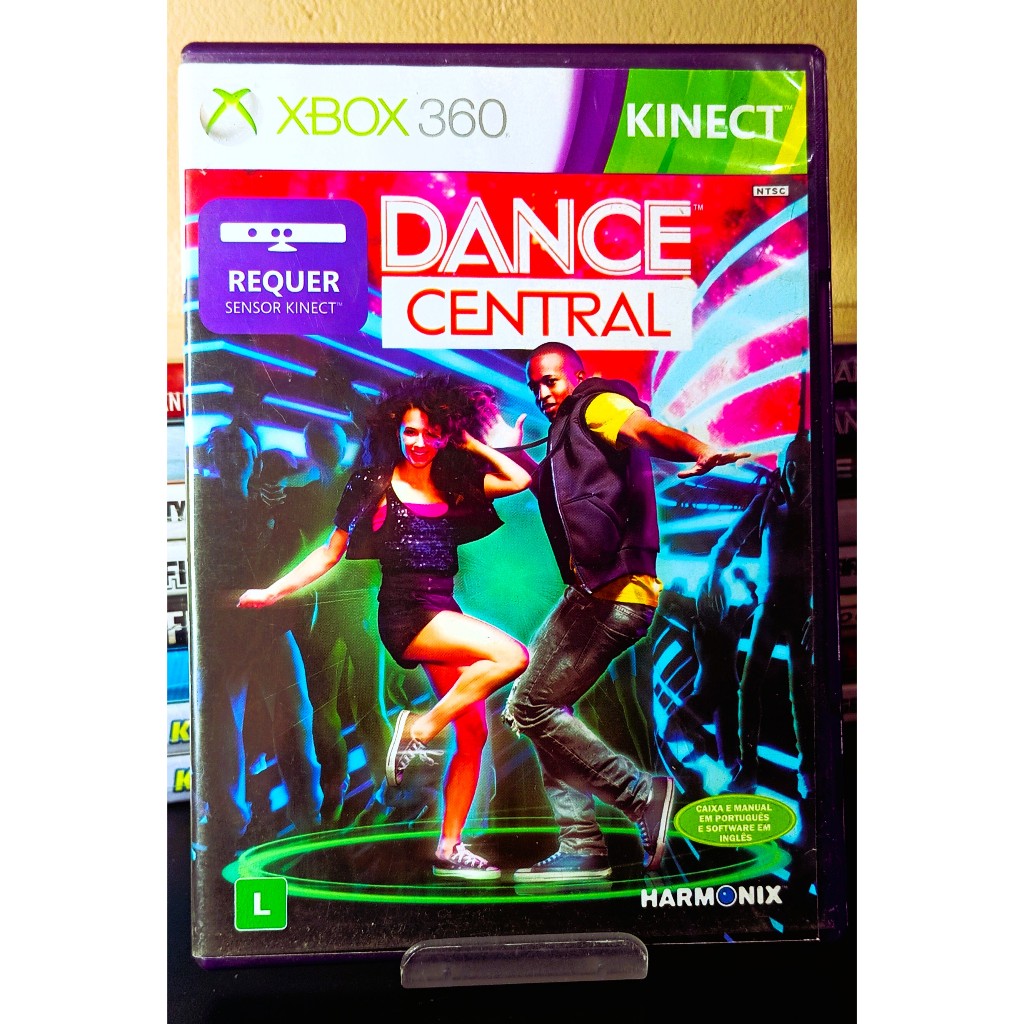 Jogo Dance Central Xbox 360 Original Mídia Física